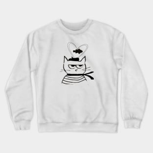 Hungry cat Crewneck Sweatshirt